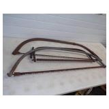 Three Bow Saws