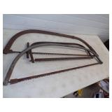 Three Bow Saws