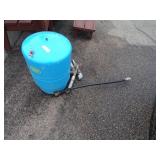 Pressure Tank with plumbing parts