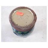 Vintage Marbles in Canning Quart