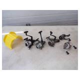 5 Fishing Reels and Fish Grabber