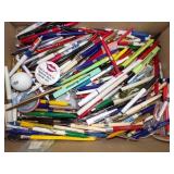 Vintage Pens, Buttons and Patches