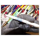 Vintage Pens, Buttons and Patches