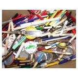 Vintage Pens, Buttons and Patches