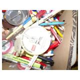 Vintage Pens, Buttons and Patches