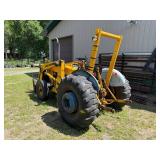 Ford 545 Heavy Duty Industrial Tractor w Front Loader - see photos for hours and extra parts that are included