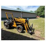 Ford 545 Heavy Duty Industrial Tractor w Front Loader - see photos for hours and extra parts that are included