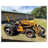 Ford 545 Heavy Duty Industrial Tractor w Front Loader - see photos for hours and extra parts that are included