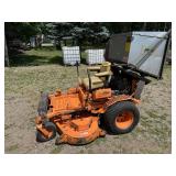 SCAG Turf Tiger SMT-61 Zero Turn Mower With Collection System - 4416 Hours - see photos for additional parts that are included