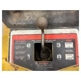Sears 14/6 Garden Tractor With Snowblower Attachment - items in background of tractor not inc