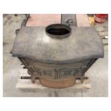 Vintage Olympic Crest Wood Stove