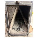 Vintage Olympic Crest Wood Stove