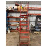 Cotterman Industrial Rolling Stair Ladder 300 Lb Max Load