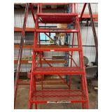Cotterman Industrial Rolling Stair Ladder 300 Lb Max Load