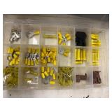 Mixed Hardware Organizers With Assorted Fasteners & Connectors