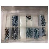 Mixed Hardware Organizers With Assorted Fasteners & Connectors