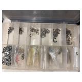 Mixed Hardware Organizers With Assorted Fasteners & Connectors