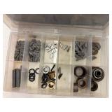 Mixed Hardware Organizers With Assorted Fasteners & Connectors