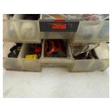 Mixed Hardware Organizers With Assorted Fasteners & Connectors