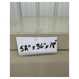 4-Drawer Locking Filing Cabinet With Hanging Files 52 X 36 X 18 in