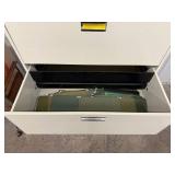 4-Drawer Locking Filing Cabinet With Hanging Files 52 X 36 X 18 in