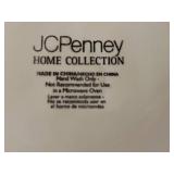 Mixed Lot: Jcpenney Home Collection Platter & Large Bowls, Table Tops Gallery & Glass Decor