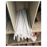 Industrial Parts Mixed Lot in Metal Storage Cabinet - content quantities unverified