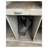 Industrial Parts Mixed Lot in Metal Storage Cabinet - content quantities unverified