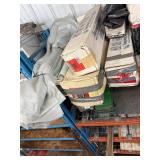 Plastic Sheeting Assortment - Construction Grade 6 Mil - content quantities unverified