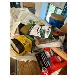 Garden, Paint & Storage Supplies Mixed Lot - content quantities unverified