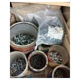 Metal Filing Cabinets Filled With Hardware Mixed Lot