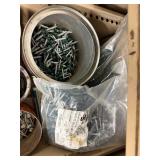 Metal Filing Cabinets Filled With Hardware Mixed Lot