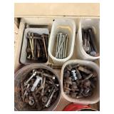 Metal Filing Cabinets Filled With Hardware Mixed Lot