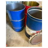 Valvoline Steel Drums (Lot of 3)