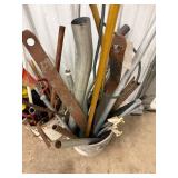 Mixed Lot of Garden and Shop Tools