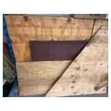 Mixed Plywood Panel Lot