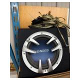Kenwood KSC-WD250 Powered Subwoofer & Hitch Receiver Mixed Lot