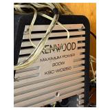 Kenwood KSC-WD250 Powered Subwoofer & Hitch Receiver Mixed Lot
