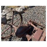 Antique Farm Implements Pair - Horse-Drawn Agricultural Machinery