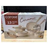 Carote 13 Piece Ceramic Cookware Set