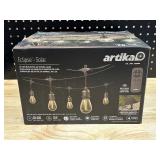 Artika 20 Bulb LED Solar String Lights