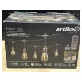 Artika 20 Bulb LED Solar String Lights