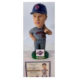 Justin Morneau 2007 ALCS MVP Hormel Green Base Minnesota Twins Bobblegead - In Box w/ Card