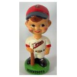 Vintage Minnesota Twins Baseball Nodder Bobblehead - Porcelain