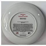 Rod Carew Autographed Limited Edition 1991 Gartlan USA MLB Plate 'Hitting for the Hall' Minnesota Twins Baseball