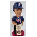 Corey Koskie Green Base Hormel 2002 ALCS Minnesota Twins Baseball Bobblehead