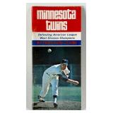 1971 Minnestoa Twins Vintage Baseball Media Guide - Beautiful Condition!