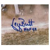 George Brett Autographed w/ Steinter COA Framed and Matted Baseball Photo Inscribed 'HOF 99'
