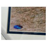 George Brett Autographed w/ Steinter COA Framed and Matted Baseball Photo Inscribed 'HOF 99'