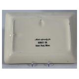 1965 Minnesota Twins 'There's Joy Today In Twinsville' St. Paul Pioneer Press Vintage Baseball Candy Dish